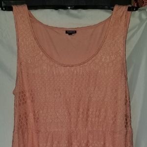 Torrid coral dress size 3